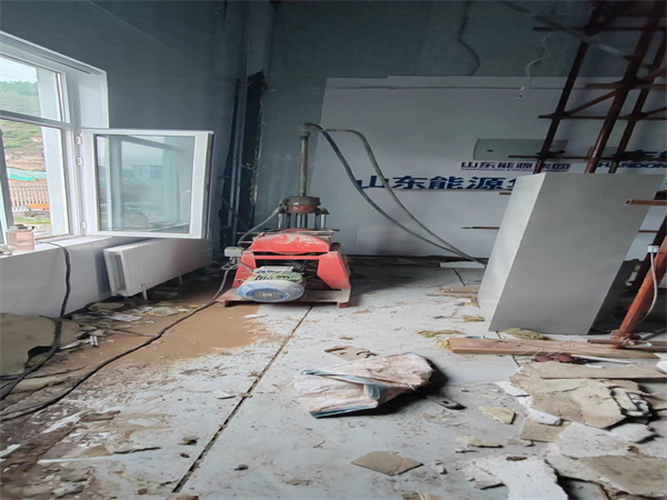 衡山地基基础下沉墙体裂缝加固注浆顶升施工